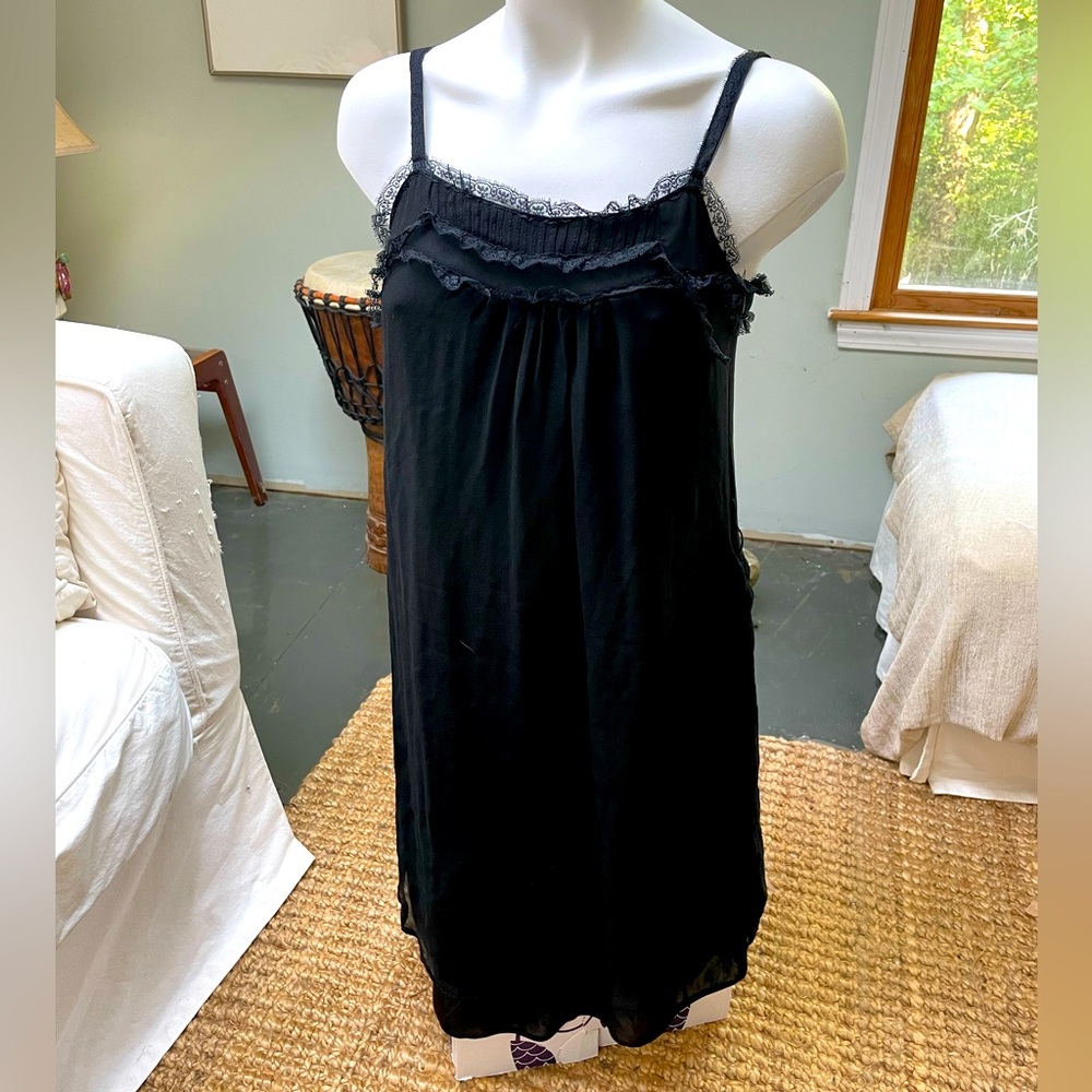Scarlett Vintage Silk Dress M Medium